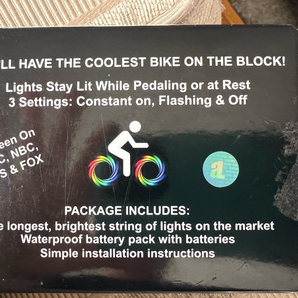 NIB ACTIV LITES by Activ Life bicycle lights!!